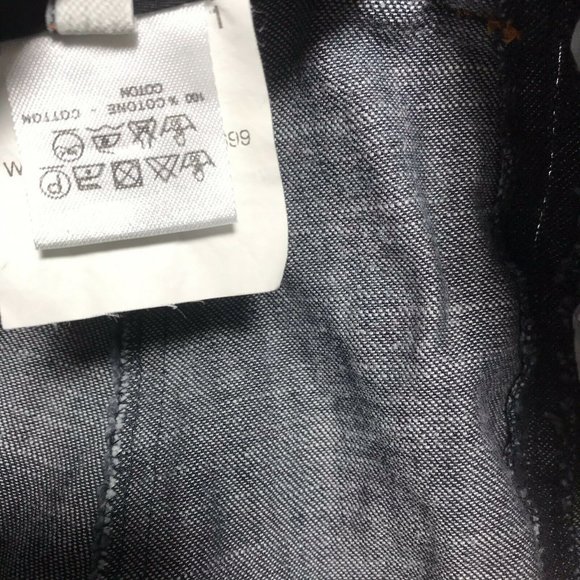 Cerruti 1881 Darkwash Jeans 33x33.5 Zipper Pockets - Picture 3 of 12